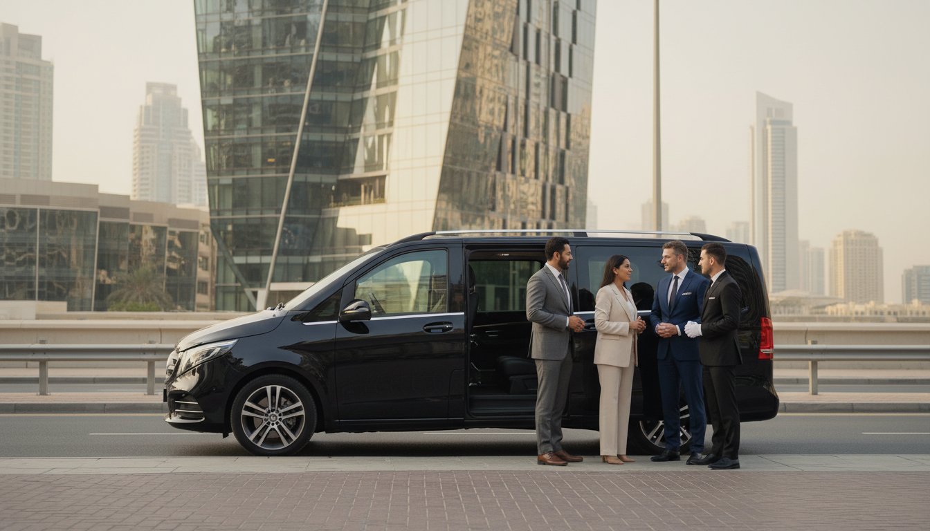 Group Transfer Dubai with Driver: The Executive Guide to Luxury Collective Travel (2026)
