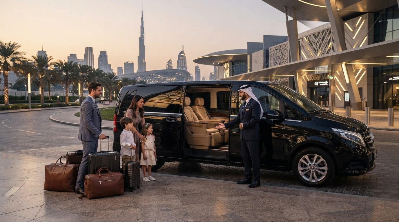 Mercedes V-Class Airport Transfer Dubai: The 2026 Executive Guide