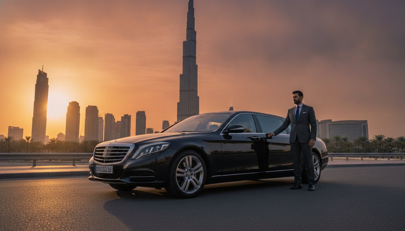 Luxury Car with Driver Monthly Rental Dubai: The 2026 Executive Guide