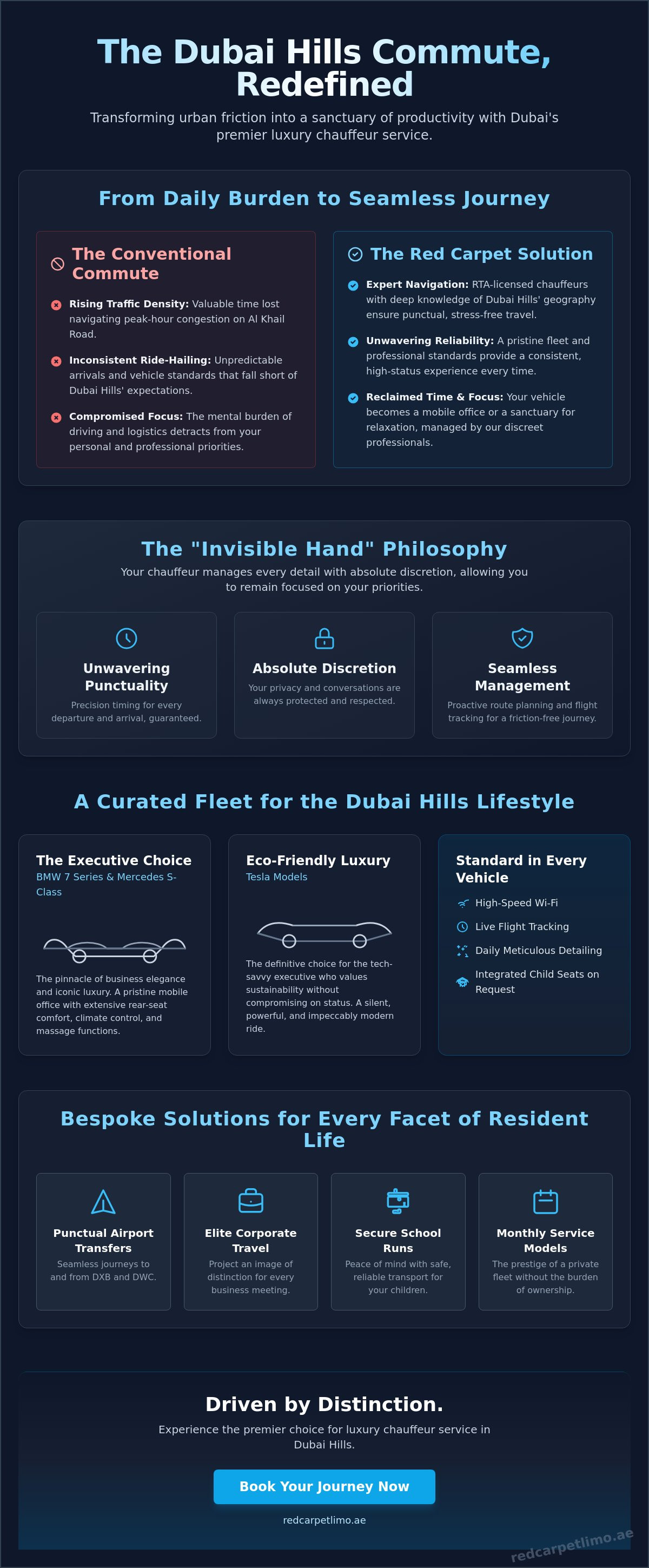 Luxury chauffeur service dubai hills