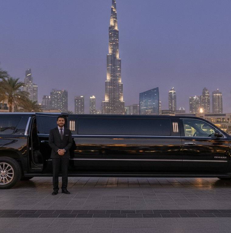 GMC Yukon XL Chauffeur Rental Dubai: Luxury & Comfort