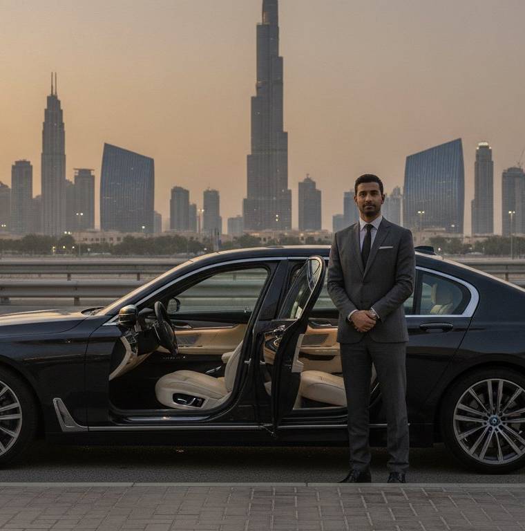 Luxury airport transfer Dubai Terminal 3
