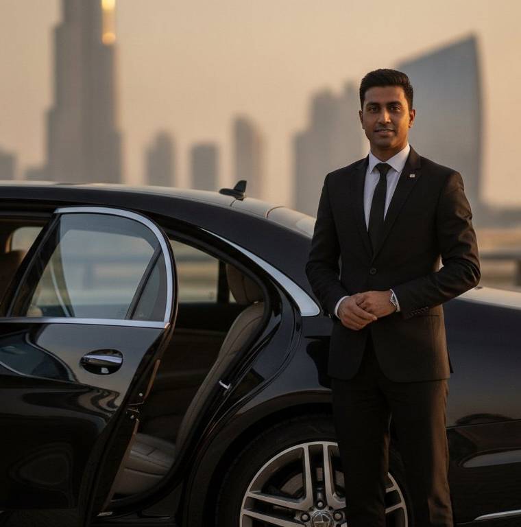Monthly driver service Dubai price