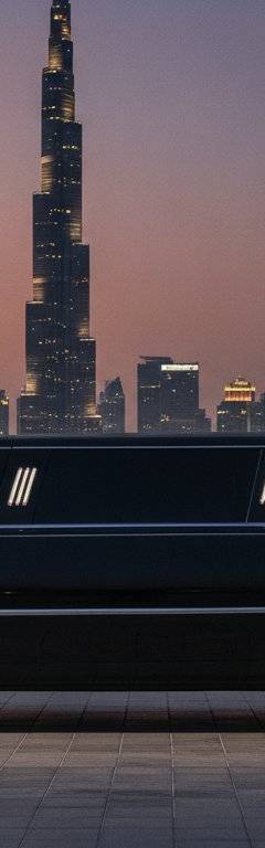 Luxury chauffeur vehicle for corporate hosting in Dubai