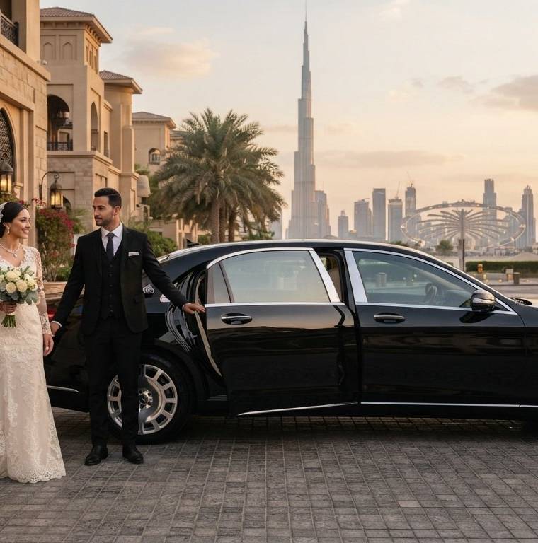 Wedding Limousine Service Dubai: The 2026 Guide to Bespoke Bridal Transport
