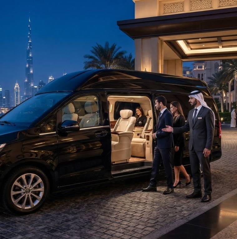 VIP Van Chauffeur Service Dubai: The 2026 Guide to Elite Group Mobility