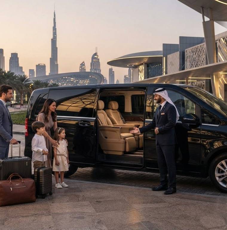 Mercedes V-Class Airport Transfer Dubai: The 2026 Executive Guide