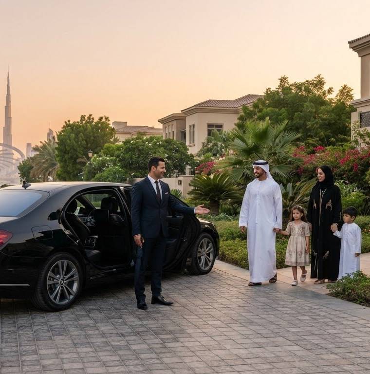 Arabian Ranches Family Driver: The 2026 Guide to Luxury Chauffeur Services