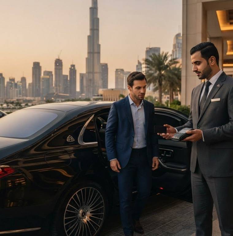 Chauffeur Service Payment Options and Costs in Dubai