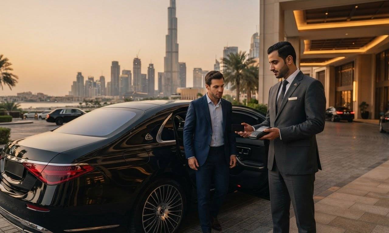 Chauffeur Service Payment Options and Costs in Dubai