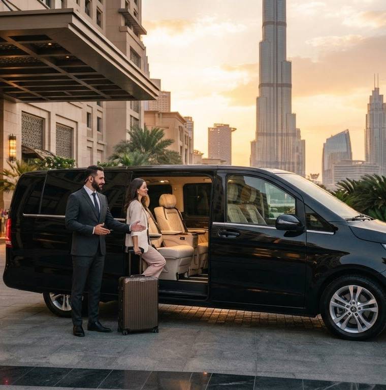 Mercedes Viano Hire Cost and Inclusions in Dubai