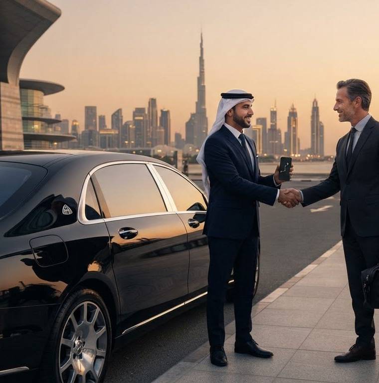DXB Chauffeur Service with Flight Tracking and Clear Costs