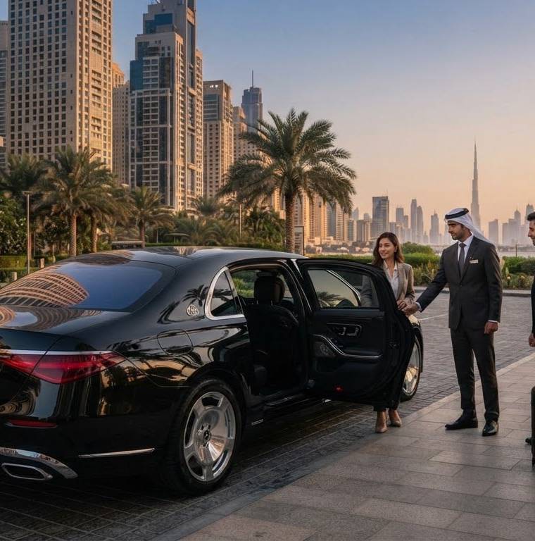 Premium Chauffeur Service in JBR for Airport Transfers and Rides