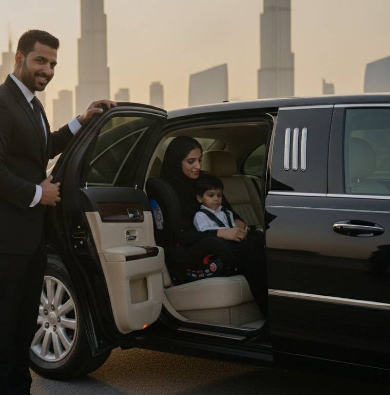 Child-Friendly Chauffeur Service in Dubai: The 2026 Guide to Safe Family Travel